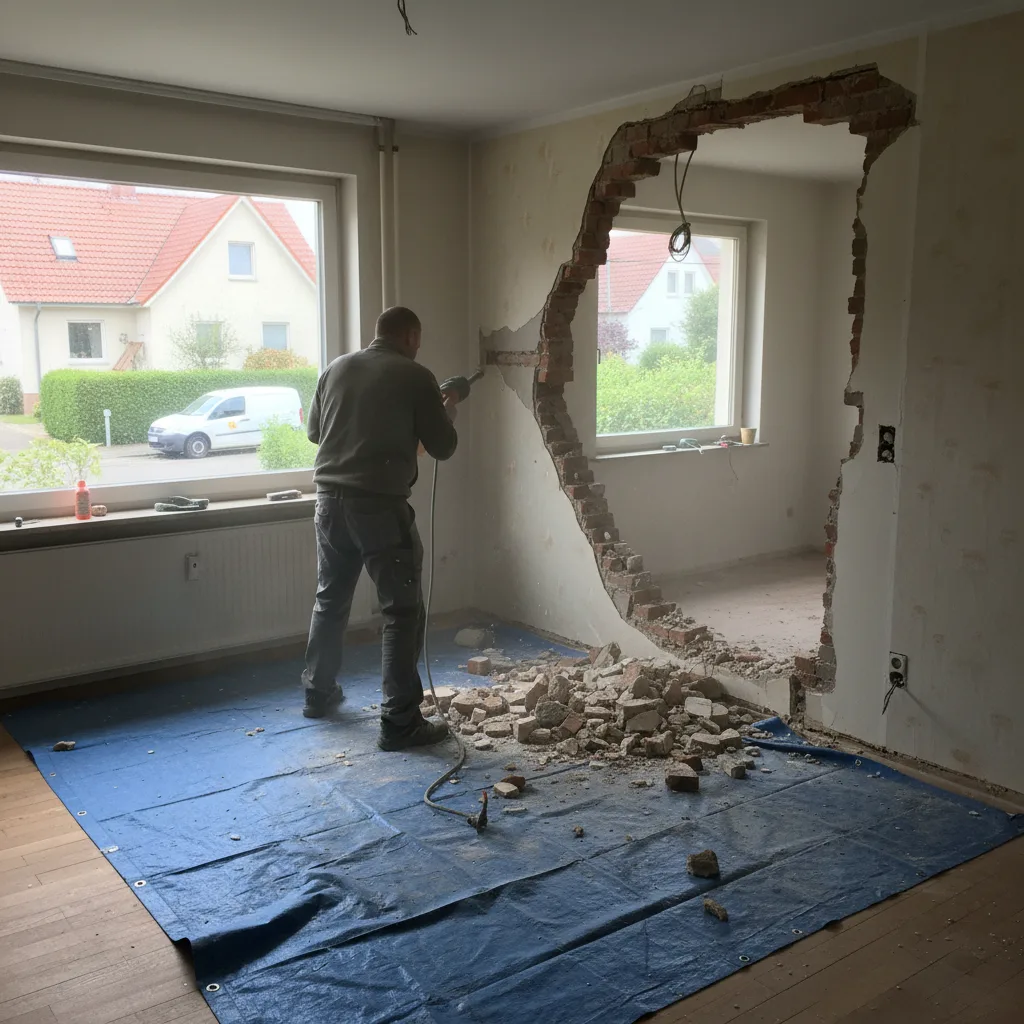 Abbrucharbeiten
